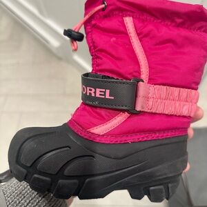 Sorel Pink and Gray Winter Boot